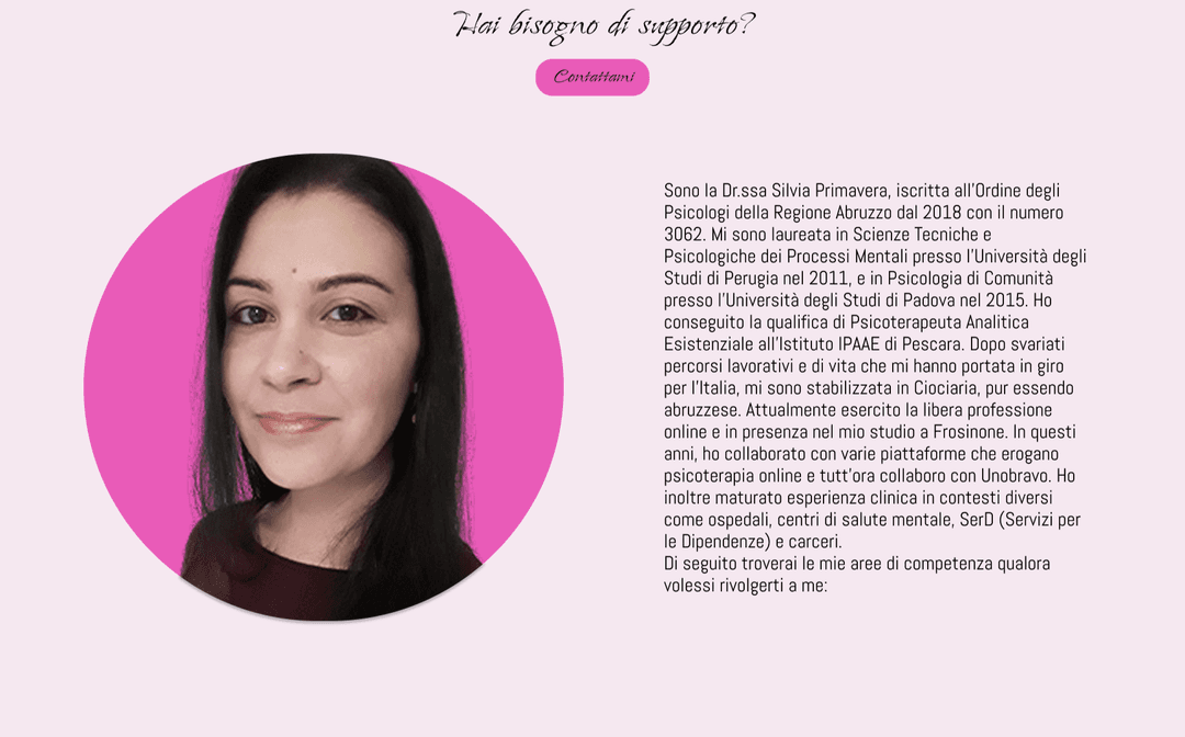 Dr.ssa Silvia Primavera